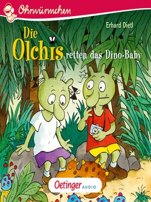cover image of Die Olchis retten das Dino-Baby